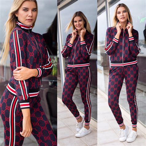 ensemble jogging femme gucci|gucci track pants.